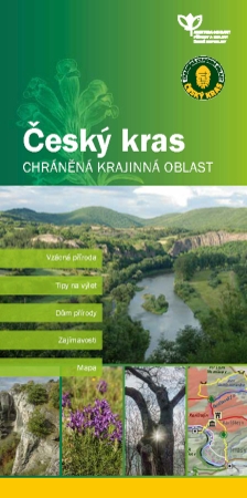 Titulní strana Brožury CHKO Český kras.