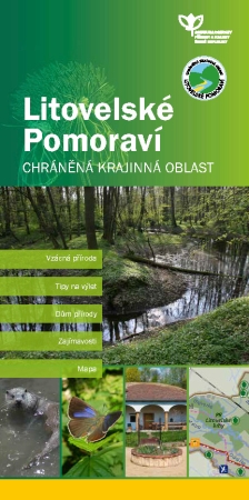 Titulní strana Brožury CHKO Litovelské Pomoraví.