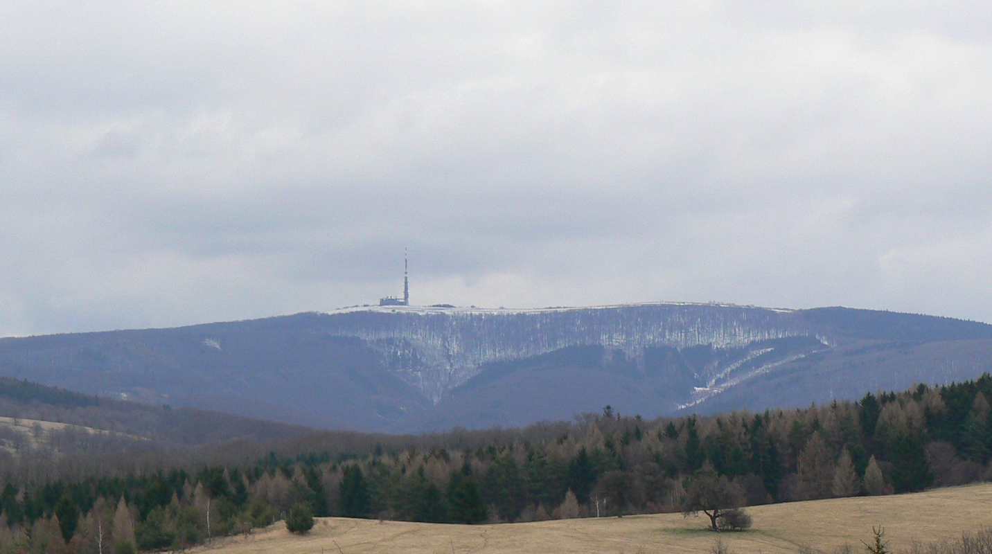 Velká Javořina - masiv.